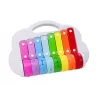 LEAN TOYS cuenco arcoíris, instrumento musical infantil, educativo, interactivo, multicolor