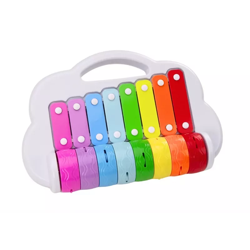 LEAN TOYS cuenco arcoíris, instrumento musical infantil, educativo, interactivo, multicolor