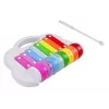 LEAN TOYS cuenco arcoíris, instrumento musical infantil, educativo, interactivo, multicolor