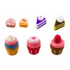 LEAN TOYS set de dulces tarta cupcakes soporte de madera