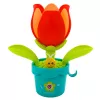 LEAN TOYS Juguete de Baño Interactivo Regadera Flor, 1,5 L, Colores Variados
