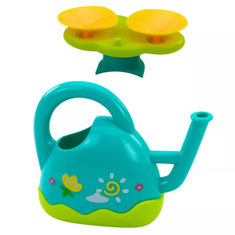 LEAN TOYS Juguete de Baño Interactivo Regadera Flor, 1,5 L, Colores Variados