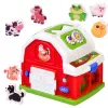 LEAN TOYS granja interactiva con música, animales, luces y sonidos