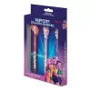Set de bolígrafos de gel KIDS K-Pop Demon Hunters pack de 3 | 0,7 mm colores surtidos