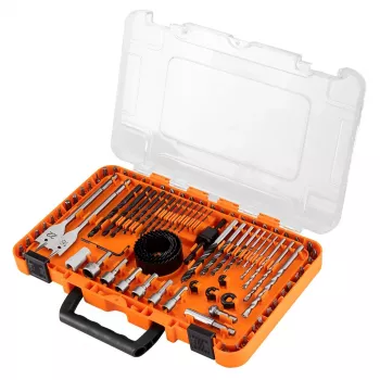 NEO TOOLS Juego de brocas y puntas con llaves de vaso, 90 uds.