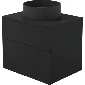 Lavabo de pared DEANTE Lofty White con lavabo de material compuesto 360 mm