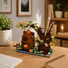 LEAN TOYS Capybara Bloques de construcción Árbol Portalápices 1800 piezas