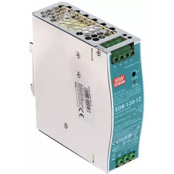 MEAN WELL EDR-120-12 Fuente de alimentación para carril DIN 120W 12V 10A Fuente de alimentación conmutada industrial