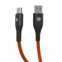 HAMMER Cable USB-A a USB-C 1,2 m negro 480Mbps carga y datos