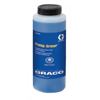 GRACO Pump Armor Líquido 1L - líquido rosa anticongelante y anticorrosión para máquinas de pintura airless y limpiadoras de alta presión