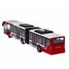 LEAN TOYS Autobús urbano RC con radiocontrol rojo y blanco escala 1:20