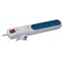 LESTAR LF-2005 Regleta protectora contra sobretensiones, 3 tomas, 5 m, gris