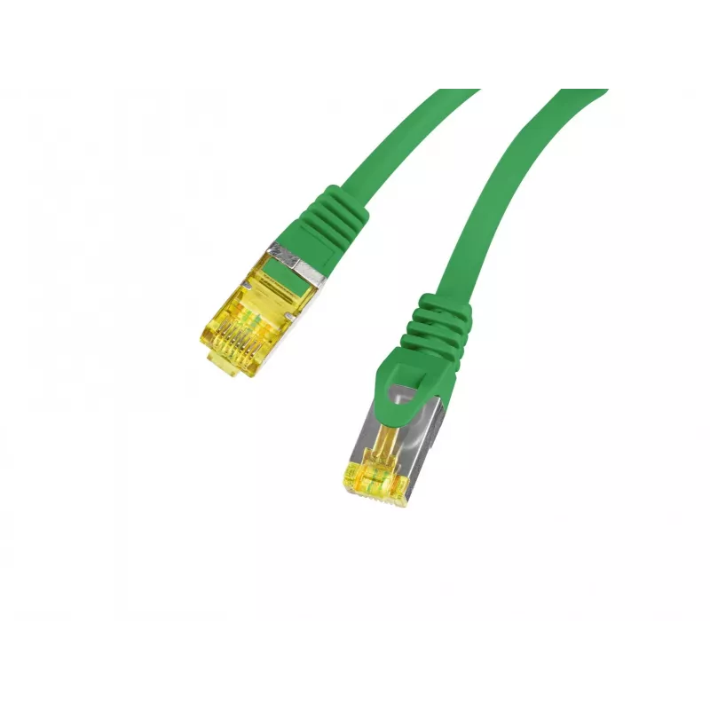 Lanberg PCF6A-10CU-2000-G Cable de red Cat.6A S/FTP LSZH cobre 20m verde Fluke Passed