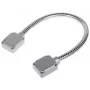 DELTA ATLO-KP-11X400 funda metálica protectora de cables, acero inoxidable, plateado