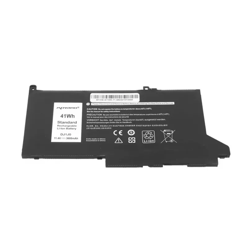 MOVANO Batería MYJ96 para Dell Latitude E7390, E7490 - 11,4 V - 3600 mAh (41 Wh)