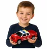 LEAN TOYS Set de vehículos de bomberos: helicóptero y coche, luces, sonidos 1:32