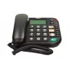 MAXCOM KXT 480 BB Teléfono con cable con pantalla LCD, negro
