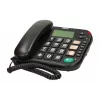MAXCOM KXT 480 BB Teléfono con cable con pantalla LCD, negro