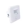 MACLEAN MCE18 detector de movimiento PIR con detección de sonido, montaje en pared, 160°, 1200W, blanco