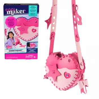 Cool Maker Heart Handbag Set de costura y manualidades