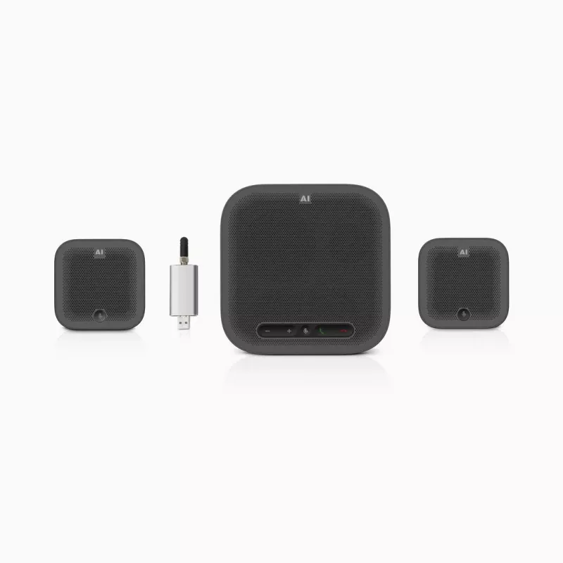 ROCWARE A10W Kit de conferencia para salas de reuniones grandes
