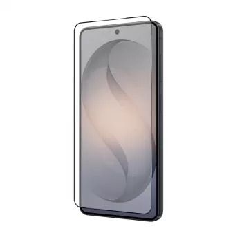 CRONG Tempered Glass Lite Protección de pantalla Galaxy S26 – Dureza 9H, 0,3 mm, cobertura completa, sin burbujas, claridad HD