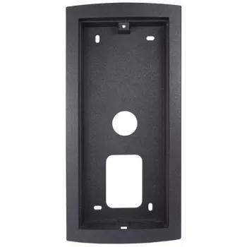 ELFON OPTIMA OP-OP1-G Caja de abonado de fibra óptica empotrable grafito para FTTH, SC/LC, 4 empalmes