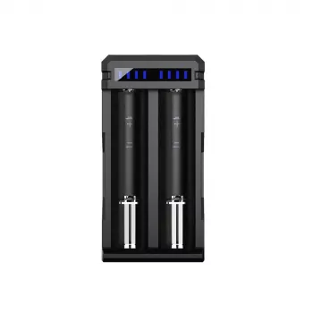 XTAR SC2 cargador de baterías de litio 18650 USB-C, 3,7V