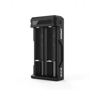 XTAR SC2 cargador de baterías de litio 18650 USB-C, 3,7V