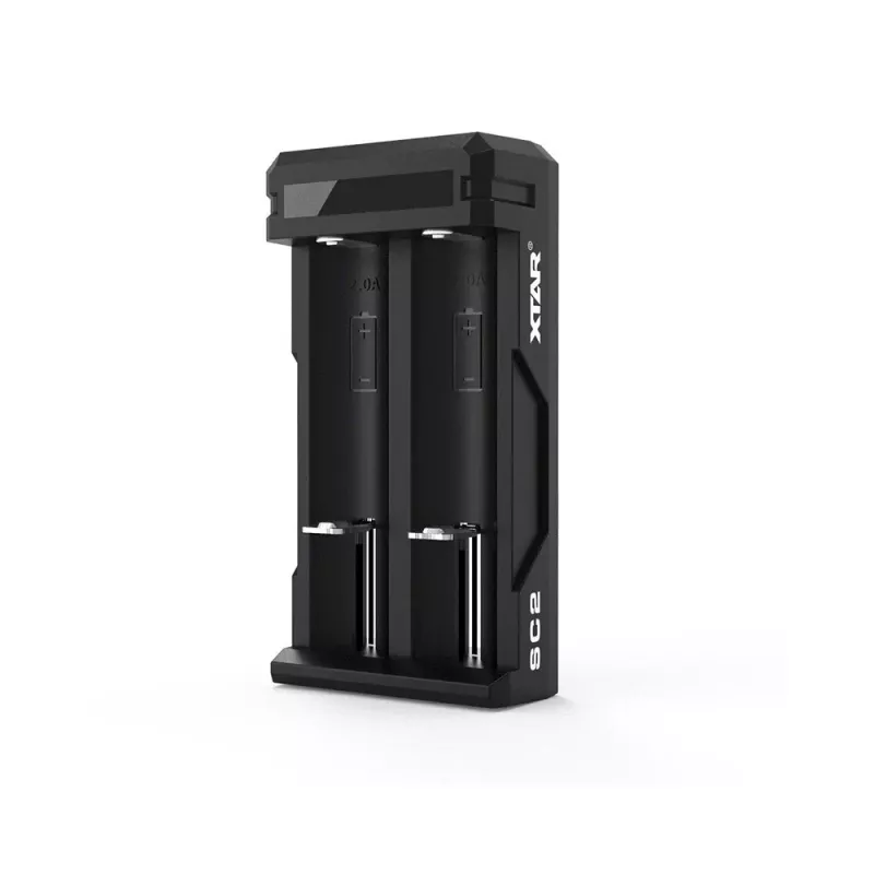 XTAR SC2 Cargador de baterías USB-C Li-ion 18650, 3,7 V