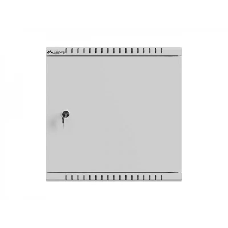 Lanberg TPR 10 armario de instalación de montaje en pared con placa Mesh 340x340x140 mm gris (montado)