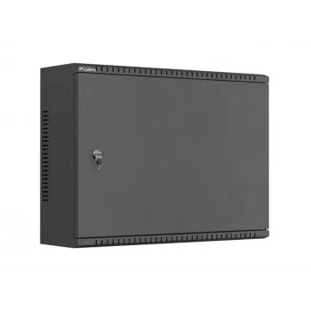 LANBERG TPR 19 Armario de red de pared 4U con puerta de malla 560x420x180 mm negro (montado)