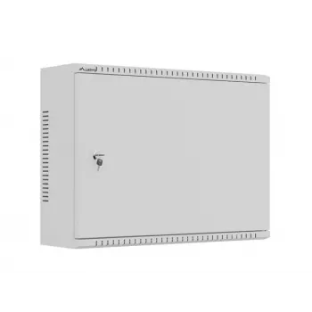 LANBERG TPR-19 Armario de instalación de pared con chapa perforada 560x420x180 mm gris (premontado)