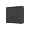 LANBERG WAT1-3414-00B Armario de instalación de pared TPR 10 con placa de red 340x340x140 mm negro