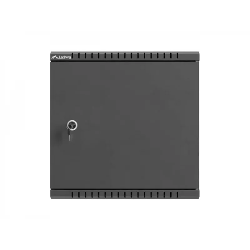 LANBERG WAT1-3414-00B Armario de instalación de pared TPR 10 con placa de red 340x340x140 mm negro