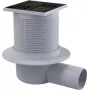 DEANTE KOS_N01C rejilla de desagüe puntual de acero inoxidable 150x150 mm