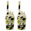 LEAN TOYS Walkie-Talkies Militar USB Alcance 200M Khaki 2 uds.