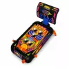 LEAN TOYS Juego arcade máquina de pinball de mesa pinball contador de puntos luces sonidos