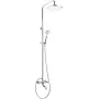 DEANTE NAC_01QT Grifo de bañera de pared con conjunto de ducha, Cromo