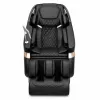EXTRALINK Sillón de masaje 3D Zero Gravity negro-dorado