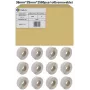 G&G 19803 etiquetas A4 autoadhesivas blancas 105x148mm 4/hoja 100 hojas (400 etiquetas)