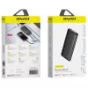 Batería externa AWEI Power Bank 10000mAh P5K Pro 2xUSB - Negra