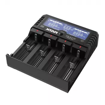 XTAR VP4L Plus Cargador de baterías 18650 Li-ion/Ni-MH/Ni-Cd