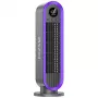 AWEI F52 Ventilador de torre portátil 3600mAh recargable por USB-C gris