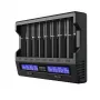XTAR VC8S USB-C SET Cargador de baterías, 3,7V/1,2V