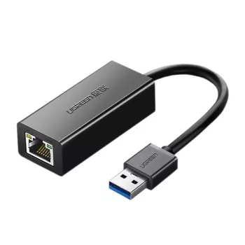Adaptador de red USB 3.0 a Gigabit Ethernet UGREEN CR111 Negro