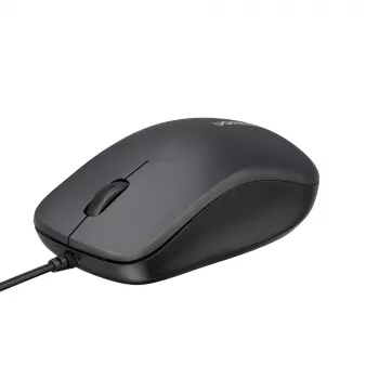Ratón óptico con cable UGREEN 1200 DPI - Negro
