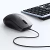 Ratón óptico con cable UGREEN 1200 DPI - Negro