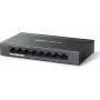 Switch Gigabit Desktop PoE+ Mercusys MS108GP de 8 puertos, 123W de presupuesto, Plug & Play
