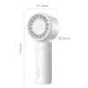 USAMS BC Series Ventilador de mano, Blanco, 500mAh